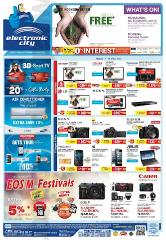 Katalog Promosi Electronic City (17-19 April 2013)