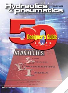 Hydraulics & Pneumatics - January 2006 | ISSN 0018-814X | PDF HQ | Mensile | Professionisti | Oleodinamica | Pneumatica
Hydraulics & Pneumatics è il mensile più diffuso, più completo e organico ad indirizzo applicativo, per i tecnici delle aziende che già utilizzano o intendono utilizzare l'energia fluida. Prima rivista italiana del settore, vanta uno staff redazionale autorevole che segue una politica intesa ad offrire un concreto e sostanziale contributo alla diffusione e allo sviluppo dell'automazione oleodinamica e pneumatica, e alla soluzione più moderna e adeguata dei problemi connessi.