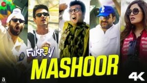 Mashoor Lyrics - Abhishek Nailwal - Fukrey 3