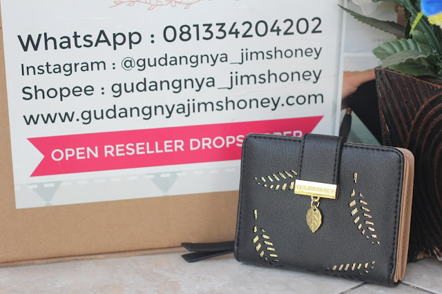 Real Pict Dompet Jims Honey Mini Mora