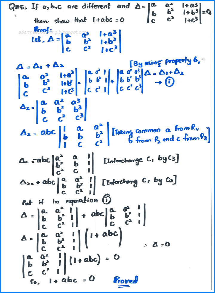 matrices-and-determinants-exercise-2-4-mathematics-11th