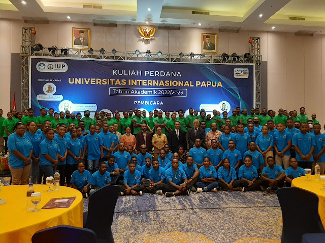 Universitas Internasional Papua (UIP) Gelar Kuliah Perdana Tahun 2022