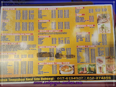 menu Doll Tomyam