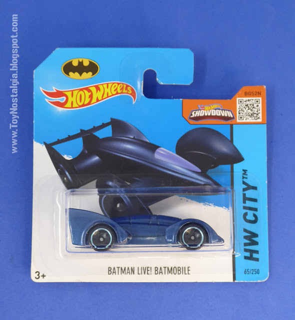 BATMAN LIVE! Batmobile  Show acrobático en vivo HOTWHEELS - 1:64 - 2015 (Autos de películas y series / Movie cars)