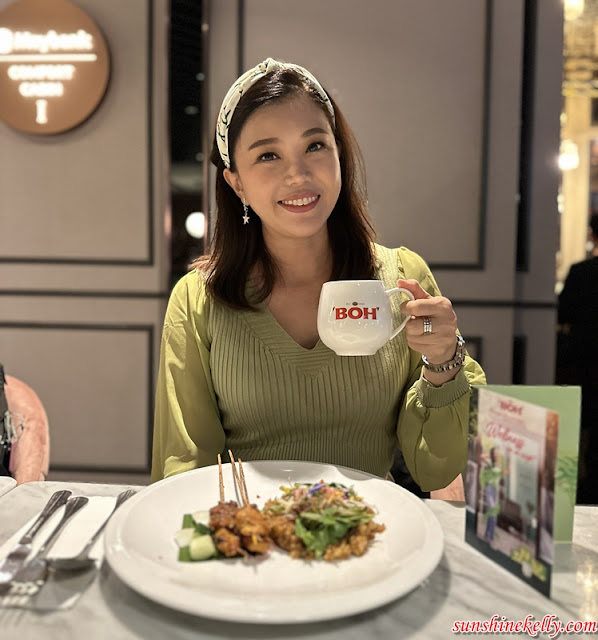 Wellness is A Cup Azira Shafinaz, BOH Pure Green Tea Brand Ambassador, BOH  Pure Green Tea New Packaging, BOH Tea Malaysia, Aurum Theatre, jin gastrobar,  lifestyle