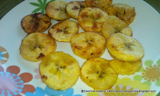 Tostones con Ajo Fried Green Plantain with Garlic (Venezuela)