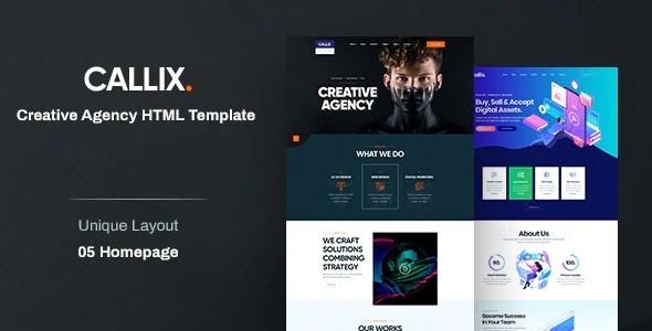 Creative Agency HTML Template 