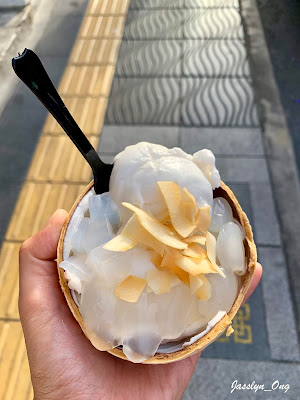 Coconut Ice-cream at Phuket Old Town by Jasslyn_Ong