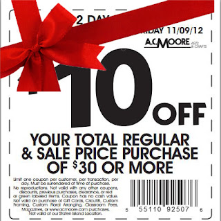 Free Printable AC Moore Coupons