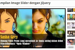 Memasang Image slider dengan Jquery tanpa edit HTML