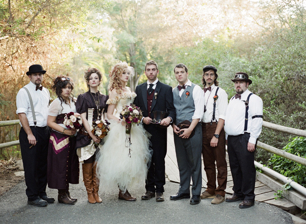 Gorgeous Steampunk Wedding