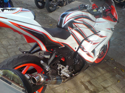 Foto Modifikasi Motor Kawasaki Ninja