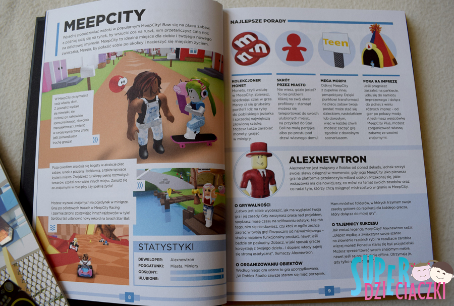 Super Dzieciaczki Roblox I Minecraft Poradniki Do Gier - gratka dla graczy poradnik do robloxa czas dzieci