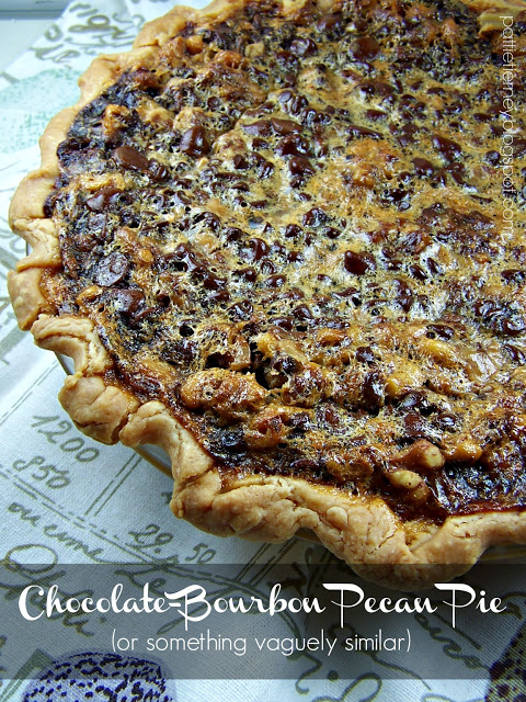 Chocolate Bourbon Pecan Pie