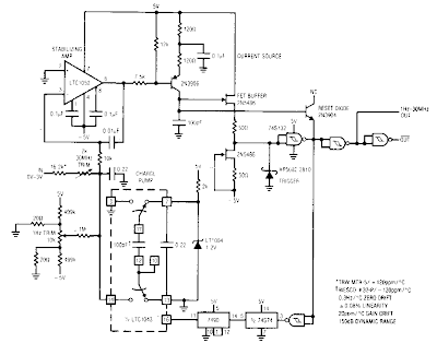 Voltage to Frequency Converter Circuit Diagram