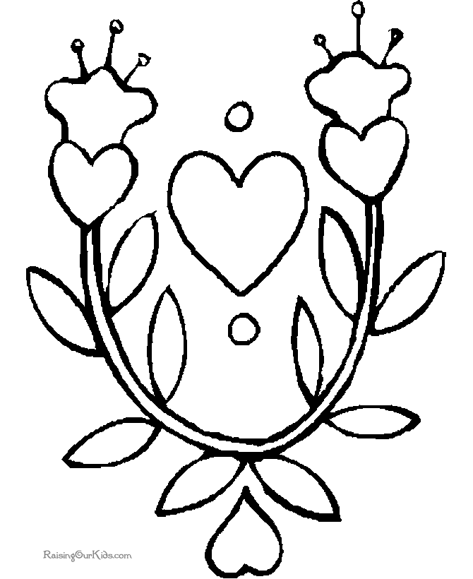 flower coloring pages for girls. flower coloring pages for