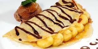 Yuk baca resep membuat crepes pisang coklat keju