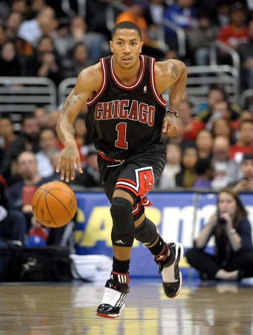 derrick rose chicago bulls. On this match, Derrick Rose