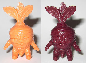 October Toys x Scott Tolleson Baby Deadbeet PVC Mini Figures - Flesh & Plum Colorways