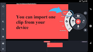 import one clip from your device