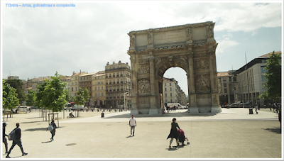 Marseille; Arco do Triunfo de Marselha; Porte d'Aix