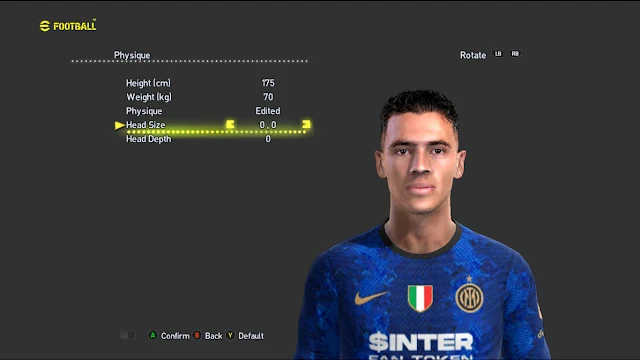 PES 2013 Faces Kristjan Asllani 2023