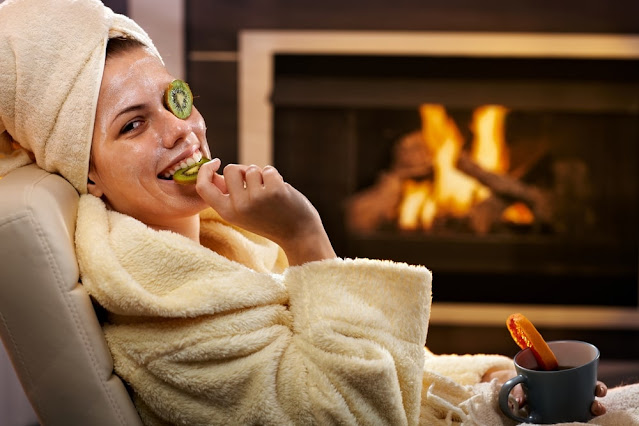 Cool Season Beauty Routine: Relaxing mask