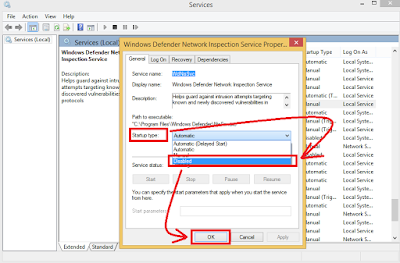 "cara mematikan windows defender windows"