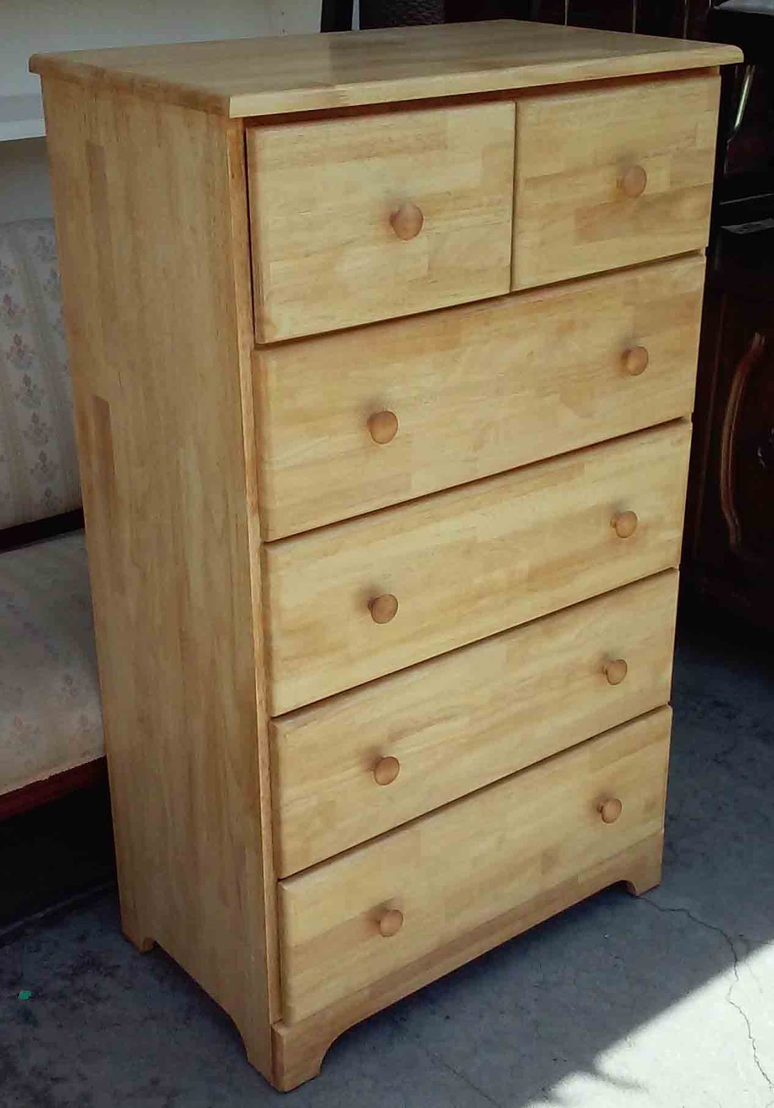 birch dresser