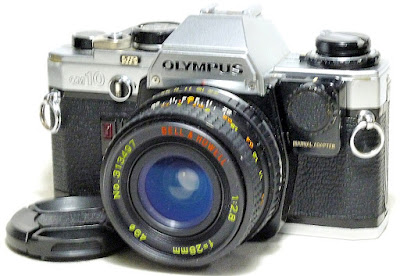 Olympus OM10 35mm SLR Film Camera Kit #563 1