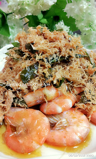 Dari Dapur Aida: Butter Prawn Udang Masak Butter Jenis 