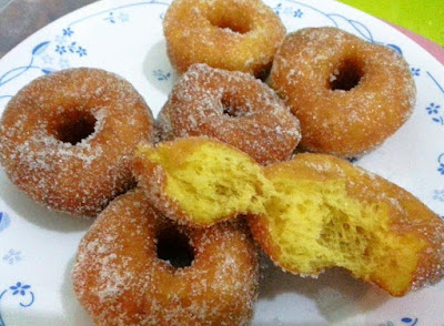Resepi Donut Labu - Cik Nor Blog's