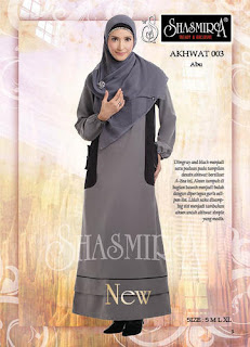 Gamis Shasmira Akhwat 003, gambar gamis akhwat