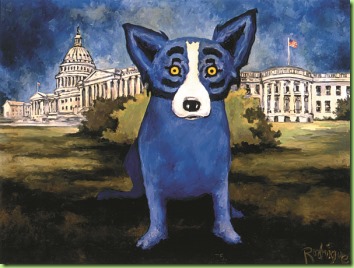 Washington Blue Dog