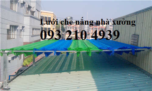  lưới che nắng cho sân thượng