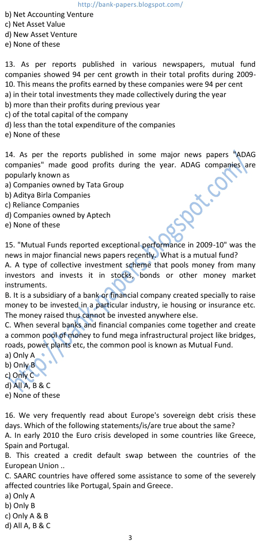 general awareness question bank