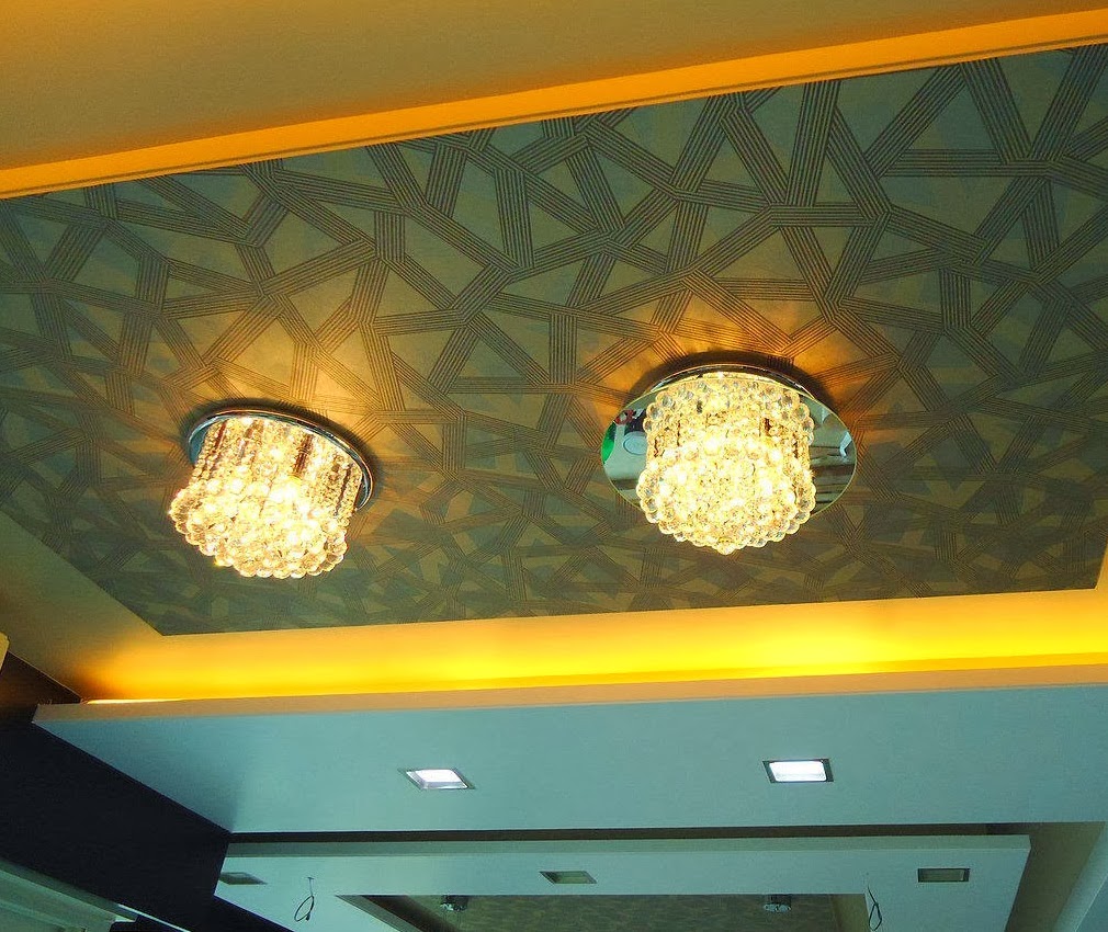  Salon  marocaine  moderne Faux  Plafond  Pl tre D coration 