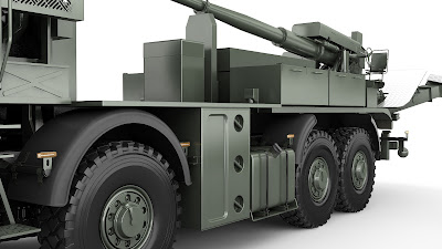 Custom howitzer made in 3ds max