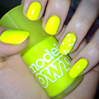 nails notd nailart models own Luis Lemon nail polish varnish review swatches