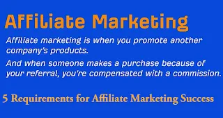5 Requirements for Affiliate Marketing Success
