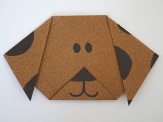 Cindy deRosier: My Creative Life: Origami Dog