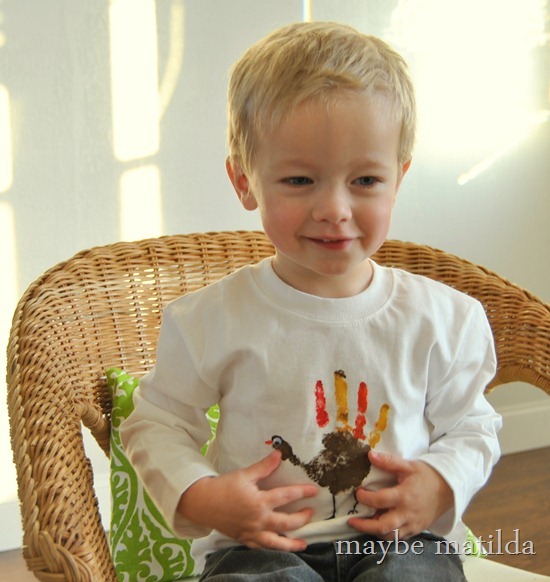 Turkey Handprint Shirt-001