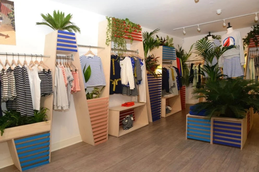 Petit Bateau pop-up store, Shoreditch, London