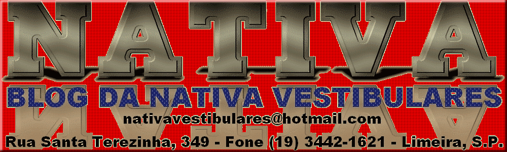 BLOG DA NATIVA VESTIBULARES