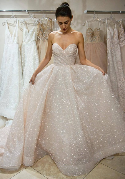 Opt For Stunning White Wedding Dresses