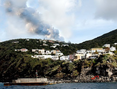 Italia Stromboli volcano