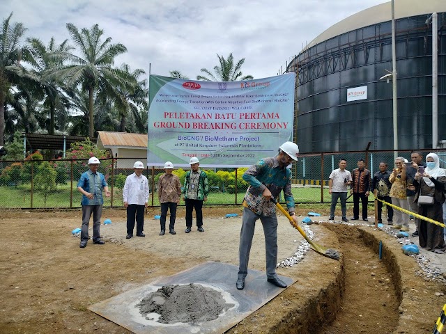 Pabrik Bio-CNG Mulai Dibangun di Kabupaten Langkat
