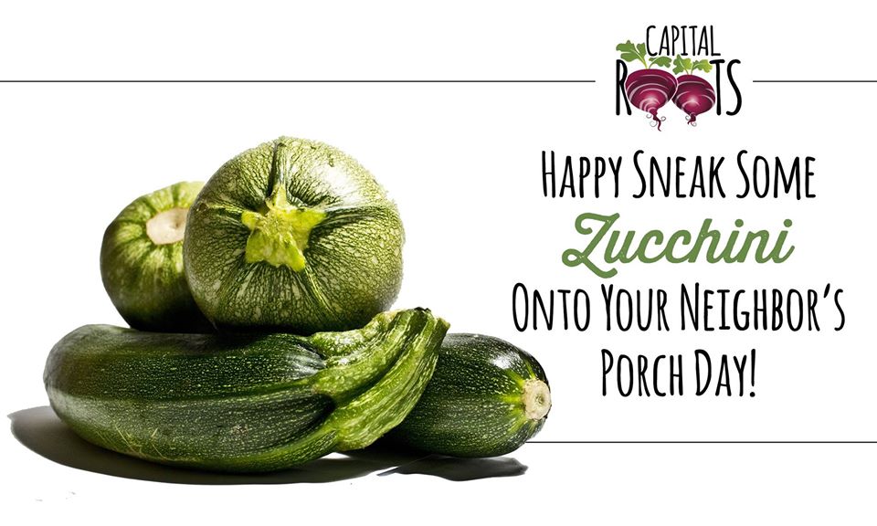 National Sneak Some Zucchini Onto Your Neighbor's Porch Day