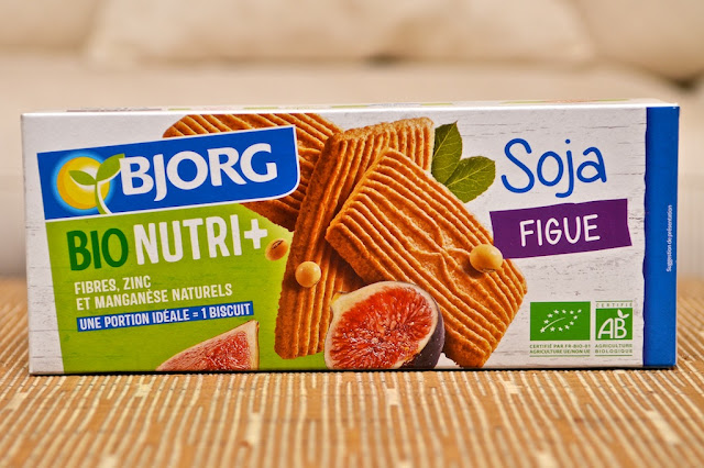 Goûter Soja Figue Bjorg - Dessert - Biscuit Figue - Bio - Petit-déjeuner - Sucré - Pause - Distriborg - Aventures Gustatives - Soja Figue Bjorg