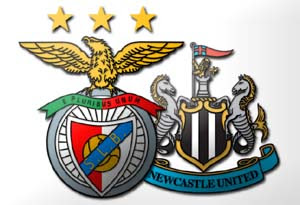 BENFICA VS NEWCASTLE UNITED